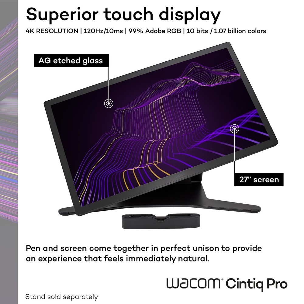 Wacom Cintiq Pro 27 Creative Pen Display, New
