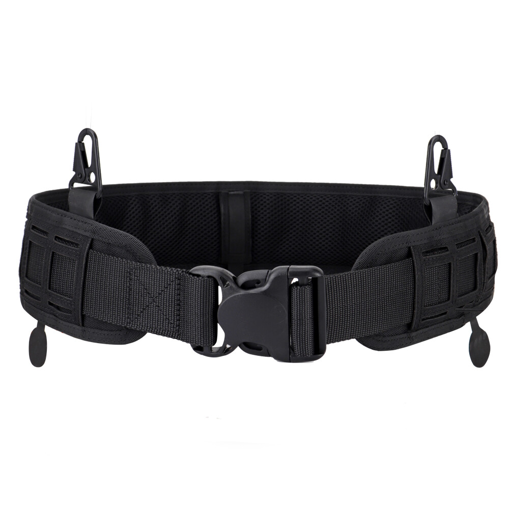 Tactical Battle Belt Quick Release Adjustable Molle Modular Rigger's Heavy Belt
