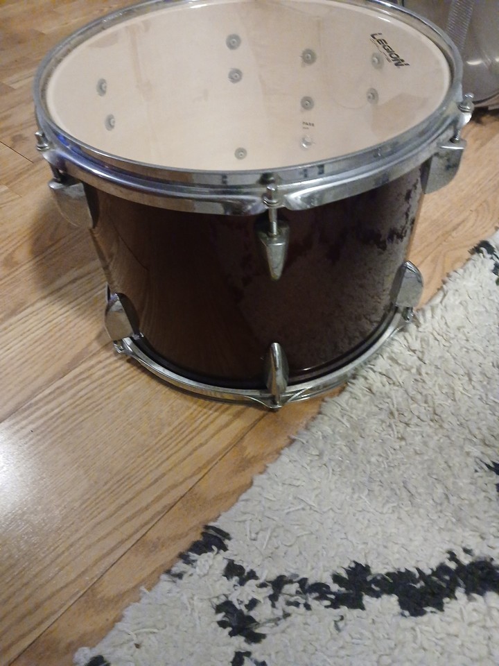 Groove Percussion 13" Dark Red Rack Tom Drum