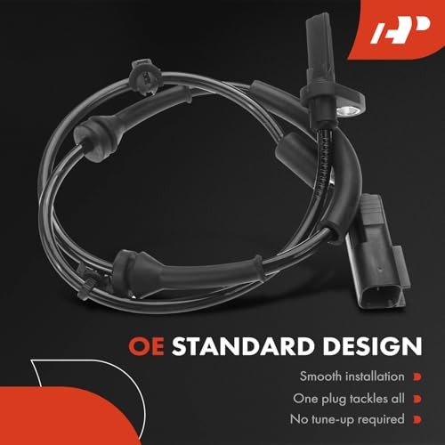 Front ABS Wheel Speed Sensor Compatible with Mazda Models - 2 2011 2012 2013