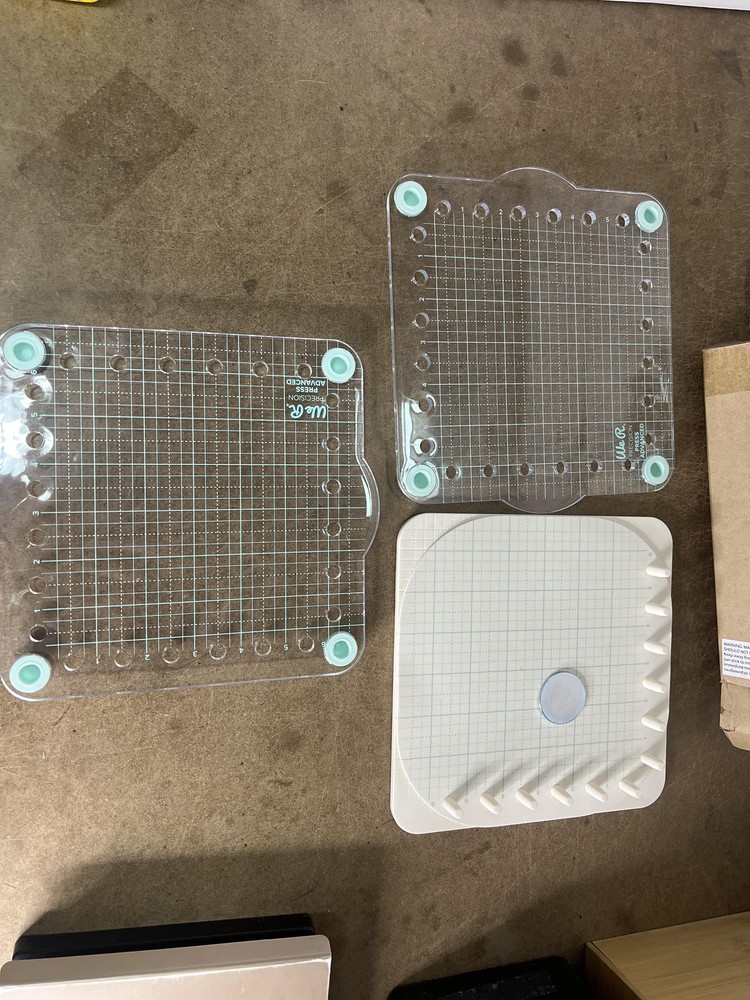 We R Memory Keepers Precision Press Advanced Stamping Tool Scrapbooking Crafts