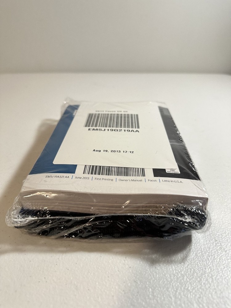 Focus Owner's Manual Ford 2013