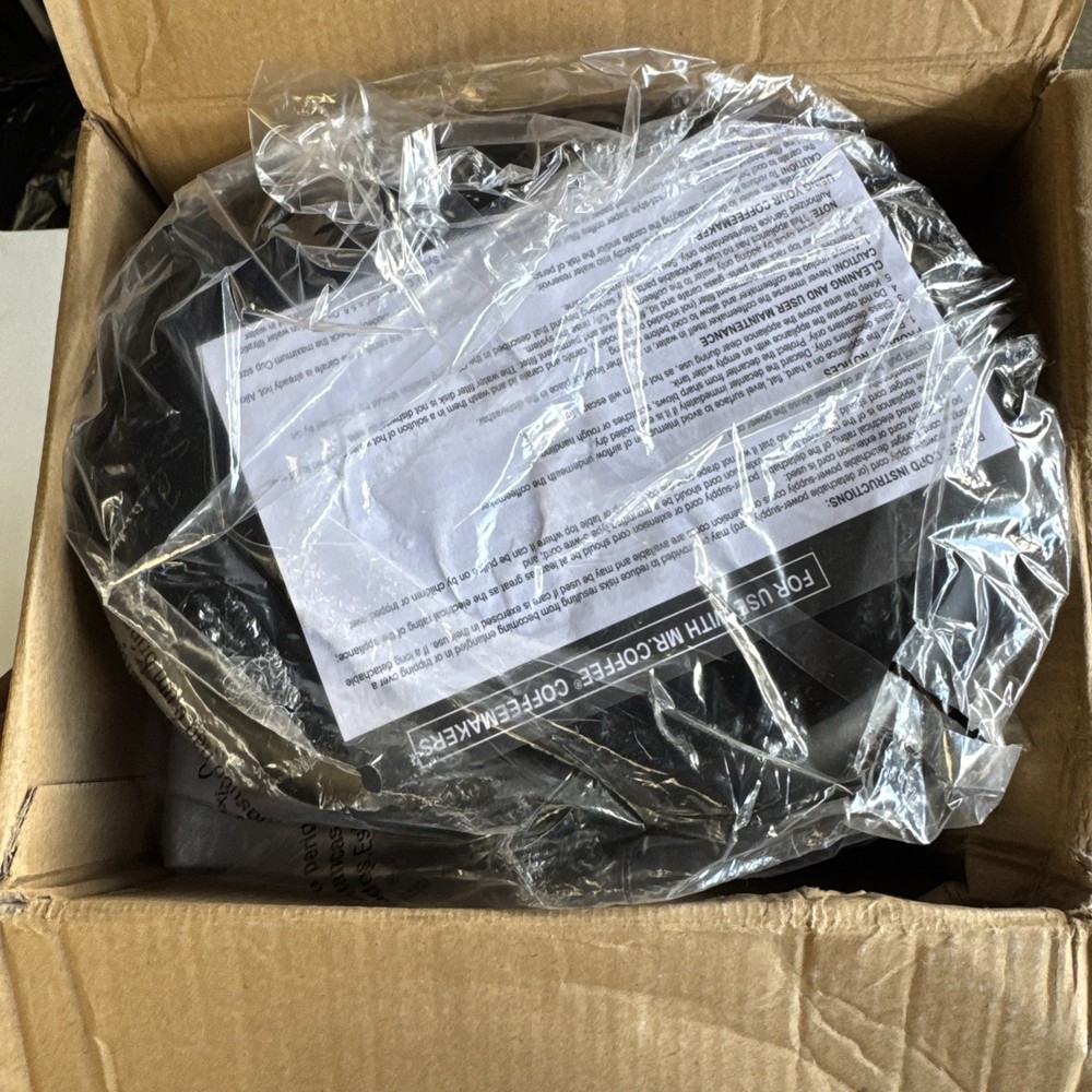 Mr Coffee 5 Cup Mini Brew Coffee Maker Black Open Box Tested