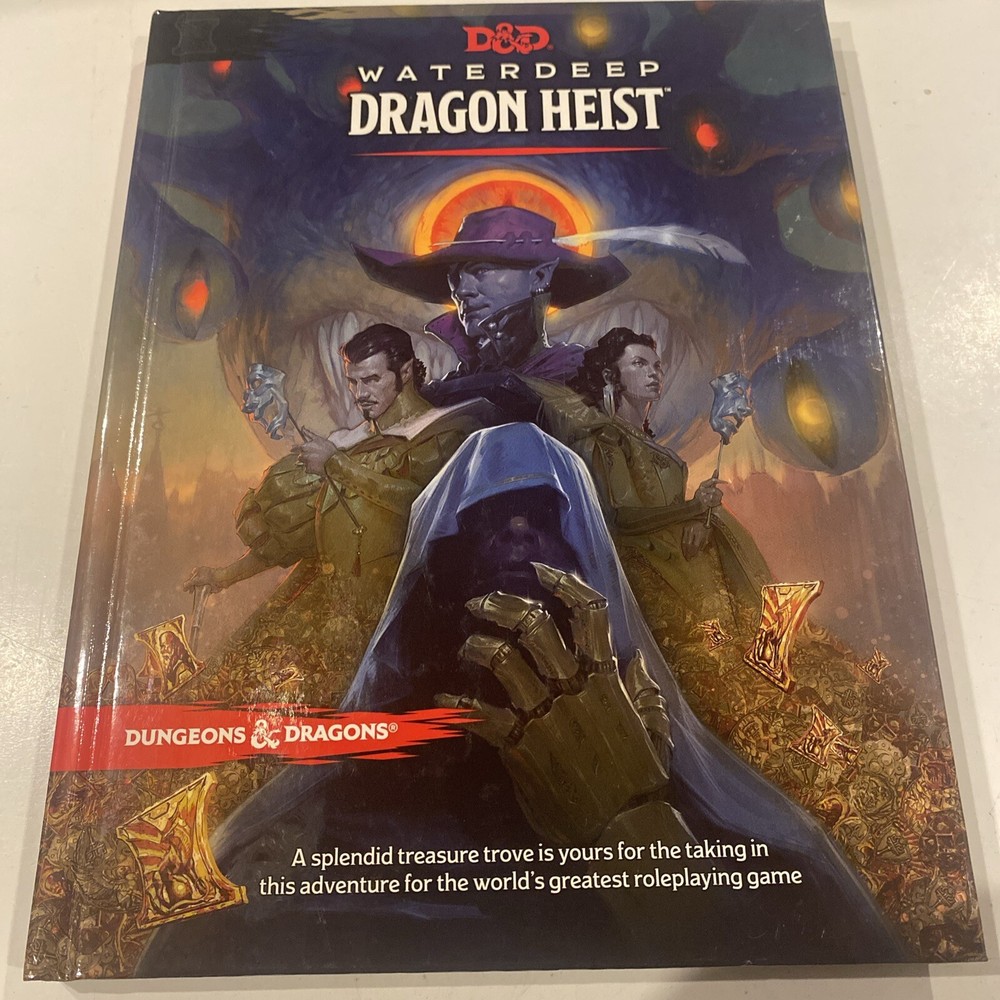 Dungeons & Dragons: Waterdeep Dragon Heist Adventure