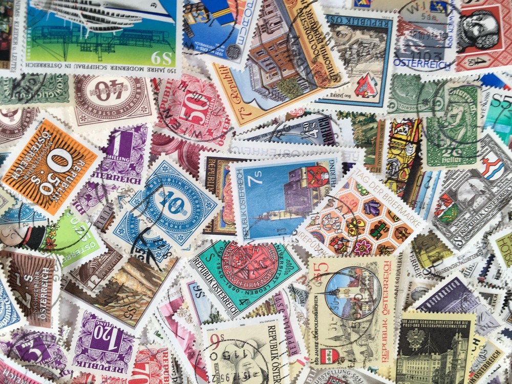 AUSTRIA - 1000 STAMPS - ALL DIFFERENT - USED, Including Sets
