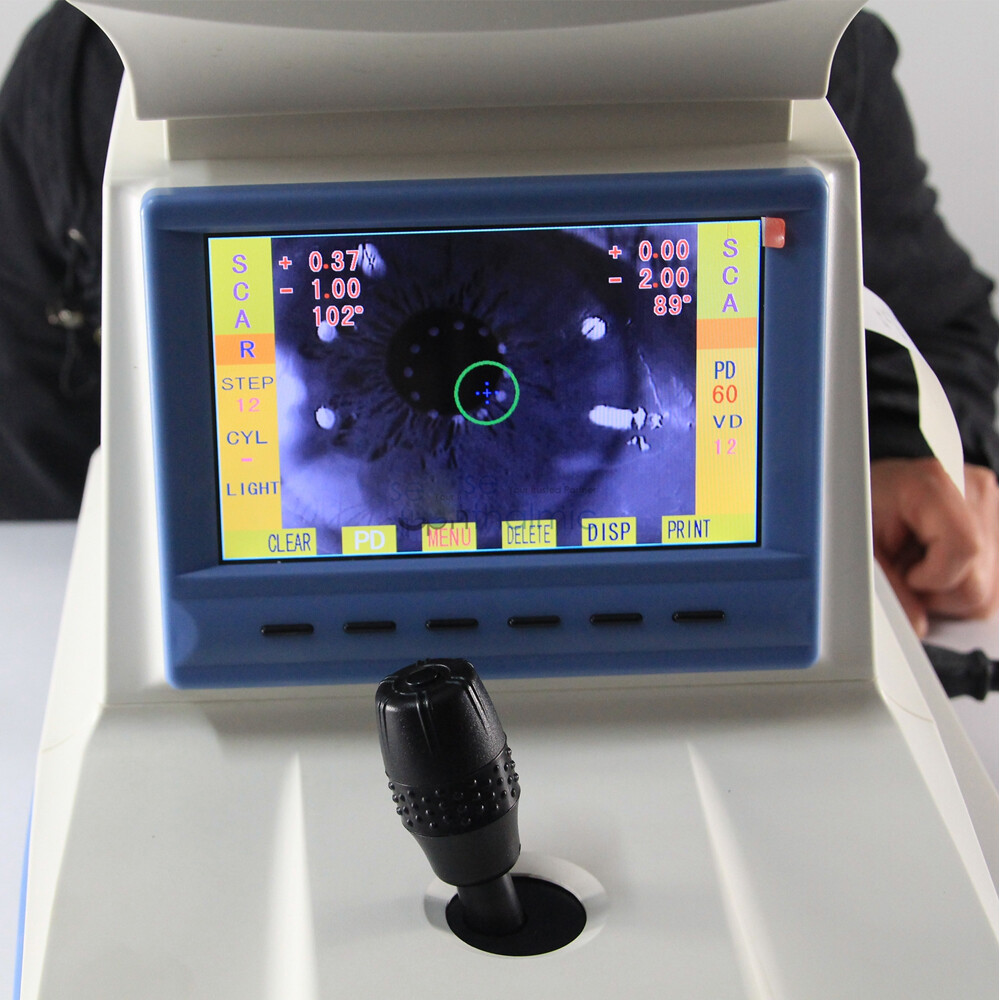 SJR-9900A LCD Touch Screen Automatic Refractometer Optical Instrument w/ Printer