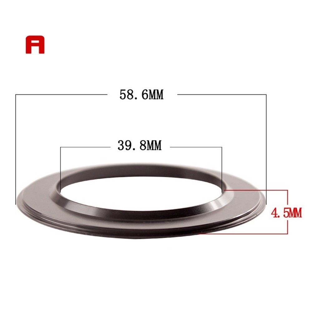 Fork Adapter Replace Earphone Base Rings Replace Bottom Gear Conversion Seat