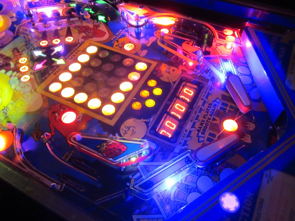 PacMan Complete LED Lighting Kit custom SUPER BRIGHT PINBALL LED KIT