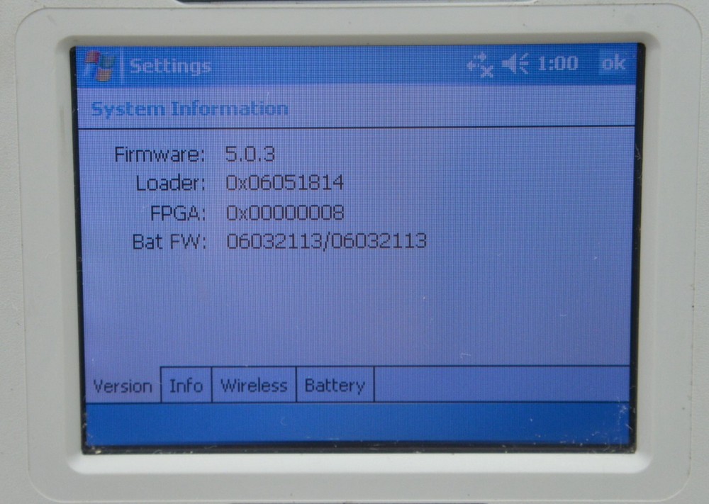 TDS Ranger X Series Handheld Computer Data Collector