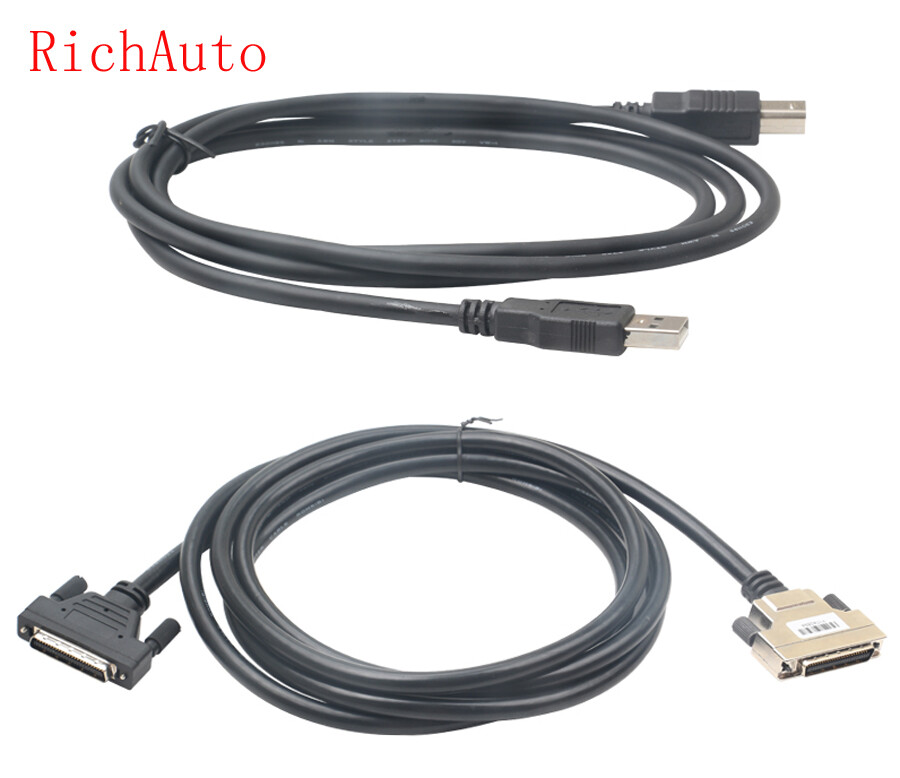 50-Pin Connection Cable for RichAuto DSP Controller A12S A12E A15S w/ USB Cable