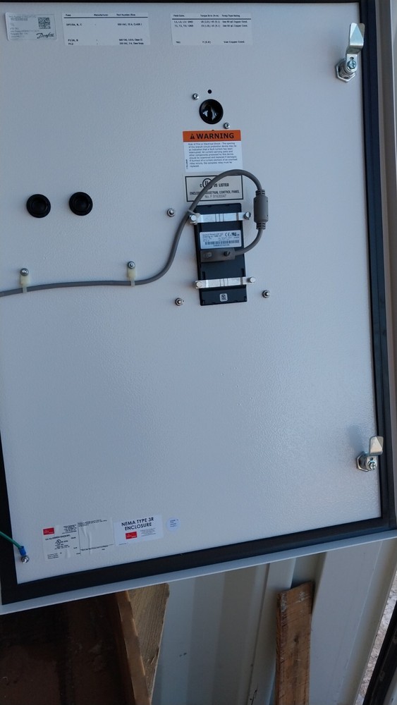 Danfoss Electrical Box 177U7446 New 460VAC 1605512410-40