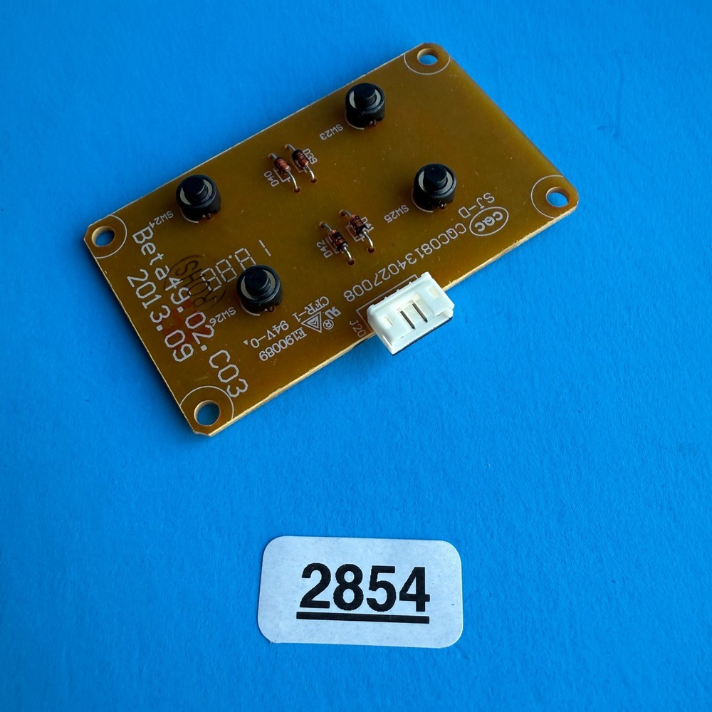 Nektar Impact LX49+ MIDI Keyboard Part: Transpose Octave Switch Button PCB Board