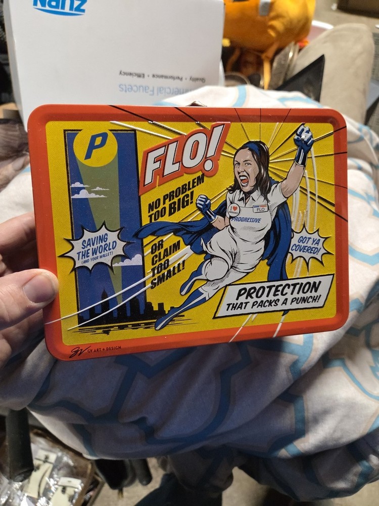 Retro Flo Superhero from Progressive Lunch Box
