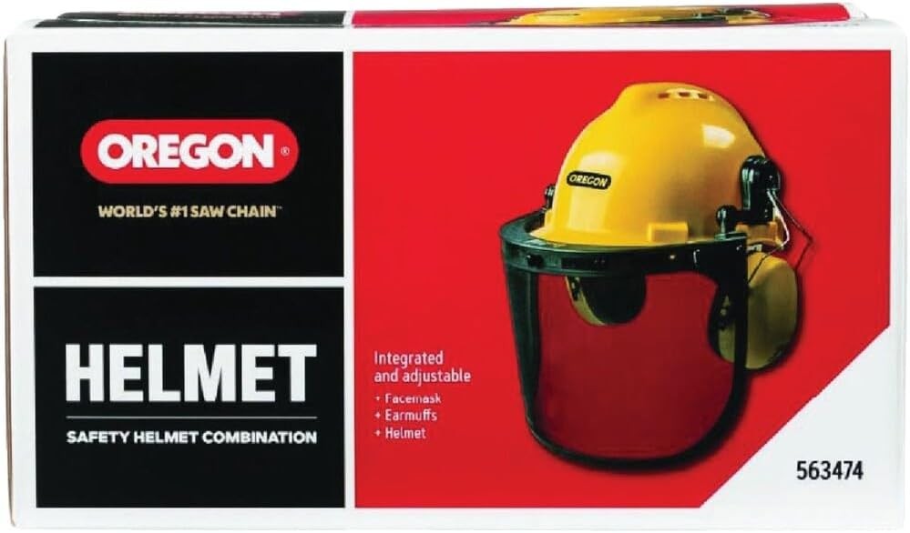 Chainsaw Helmet Safety Visor Set