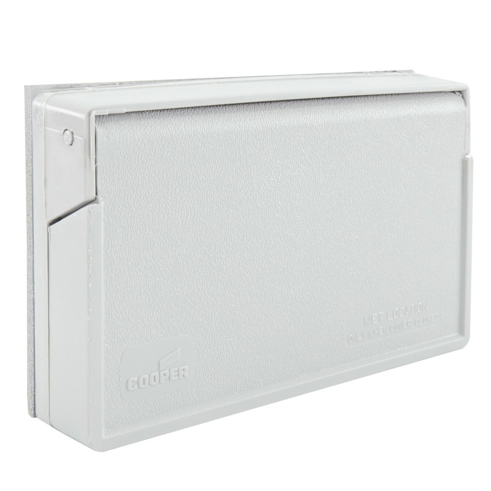 RecPro RV Exterior Power Outlet Cover GFCI Weatherproof Shroud