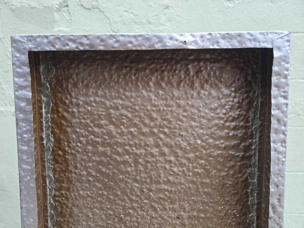 Painted Copper Fire Hood Original Condition