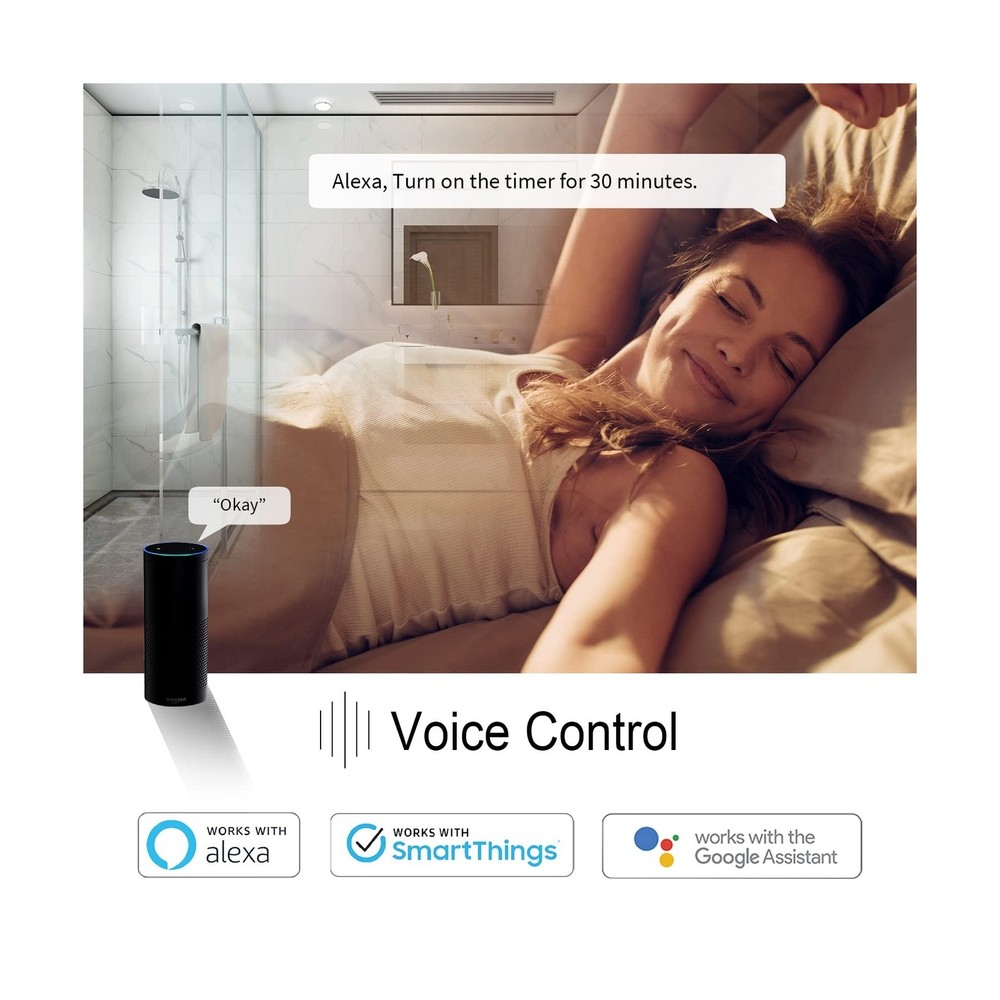 Minoston WiFi Timer Switch - Smart Countdown Timer, 5-15-30 Minutes... Fast Ship