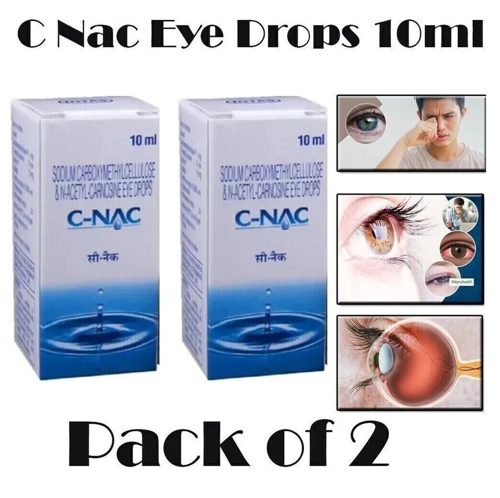 CNAC Eye Drops 10ml (Pack of 2)