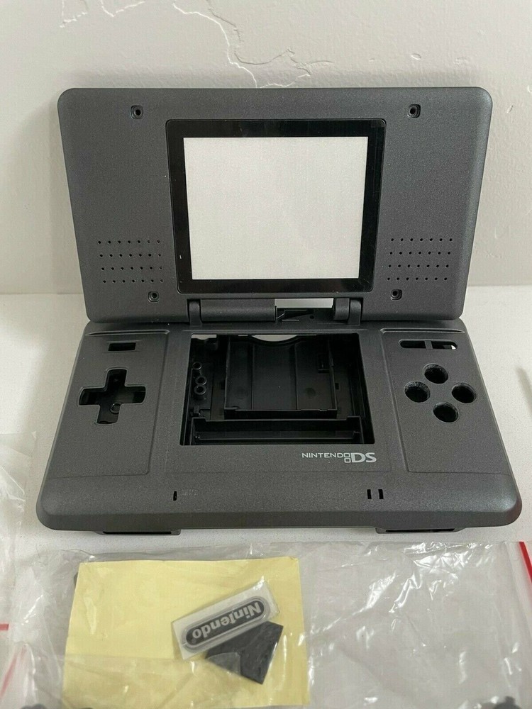Shell Housing for Original Nintendo DS Replacement Screen Tools Gray Black Grey