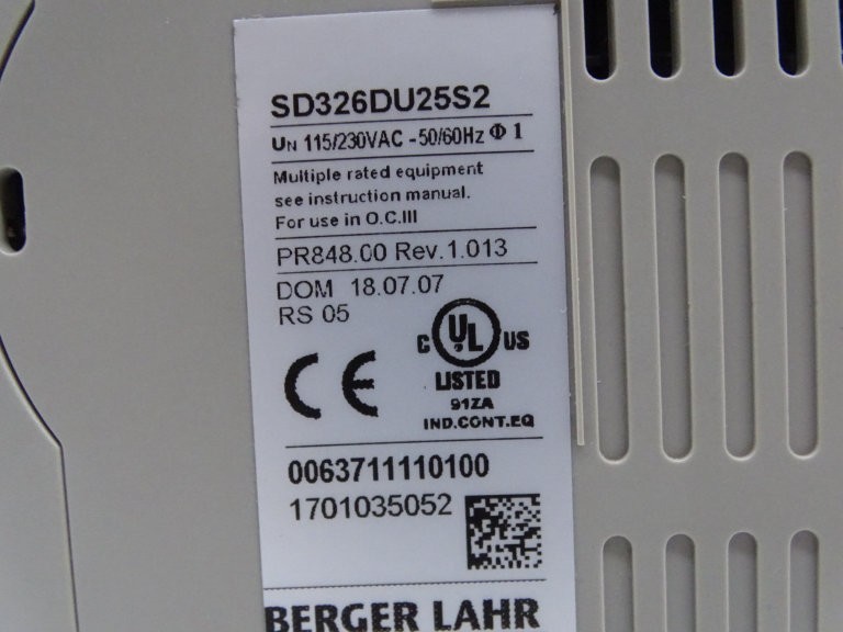 SCHNEIDER ELECTRIC SD326DU25S2 DRIVE