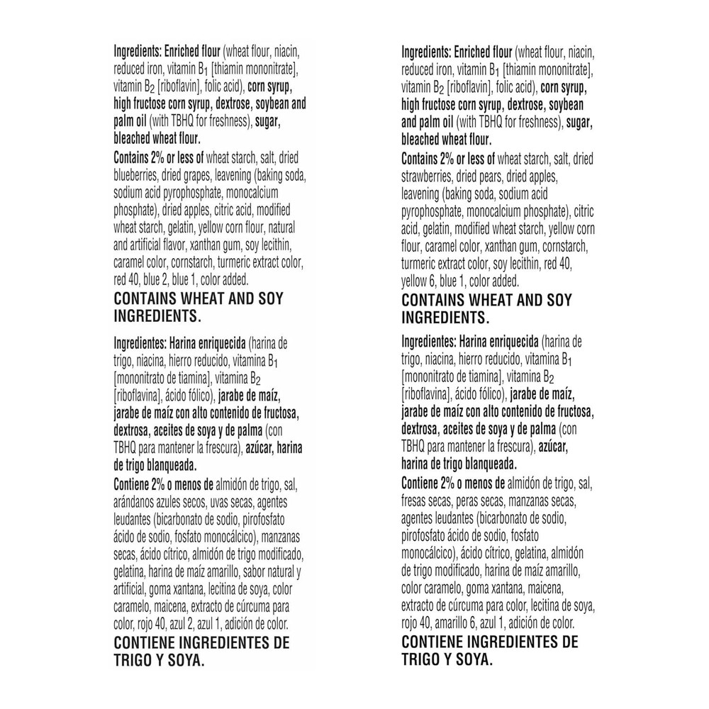 Toaster Pastries Assortment, Lunch Snacks