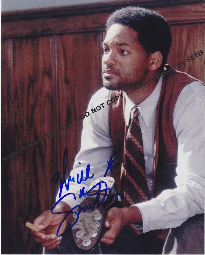 WILL SMITH hand signed 8x10 photo @ photograph autographed