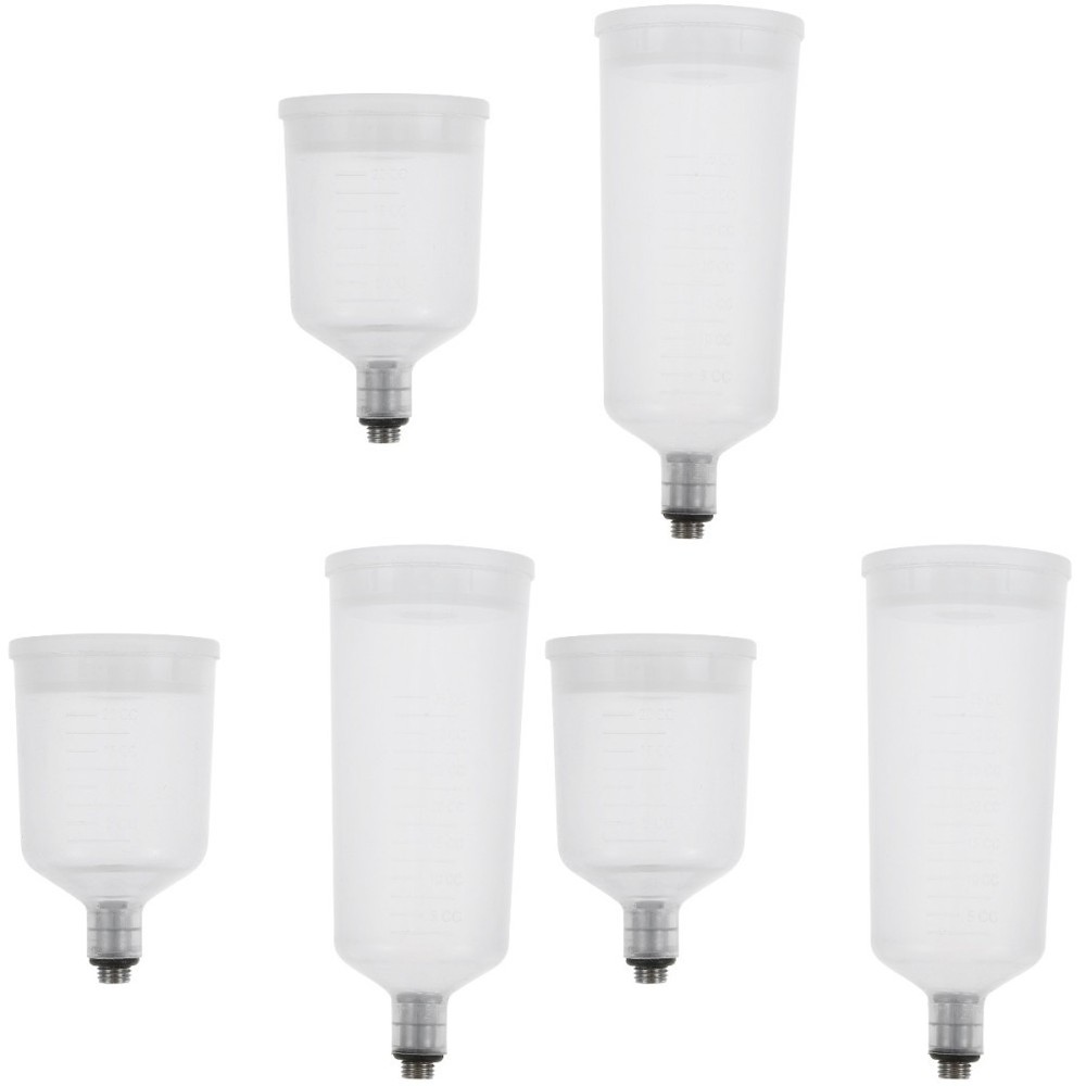 3 Pack Paint Cups with Lids Airbrush Replacement Part Pot Replaceable