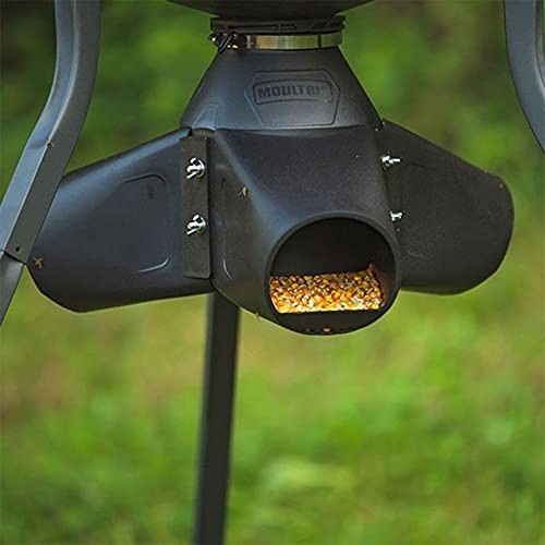 Moultrie Gravity Game Feeder Kit, BlackMoultrie Gravity Game Feeder Kit, Black