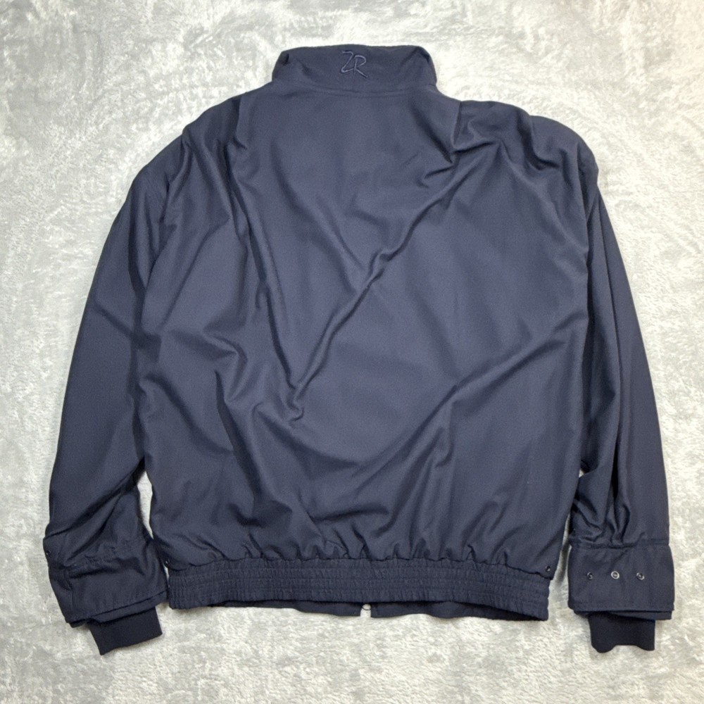 Zero Restriction Golf Outerwear Microlite Jacket Men M Blue Waterproof Classic