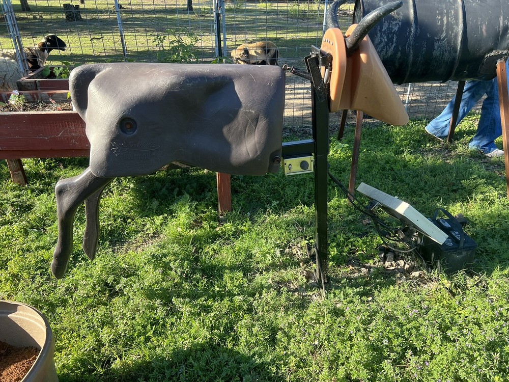 Ground Driven Roping Dummy!!