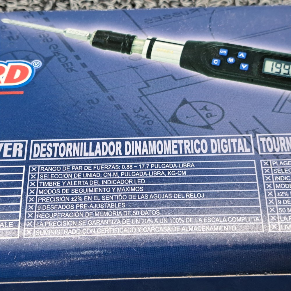 Westward 6PAF4 Torque Driver, 1/4"