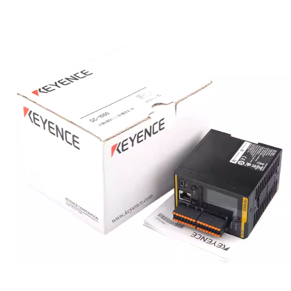 Keyence GC-1000 Industrial Safety Controller Ethernet LCD