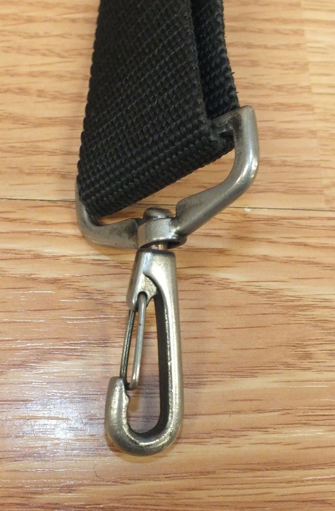 Unbranded Solid Black Nylon Camera Bag / Luggage Strap With Shoulder Support
