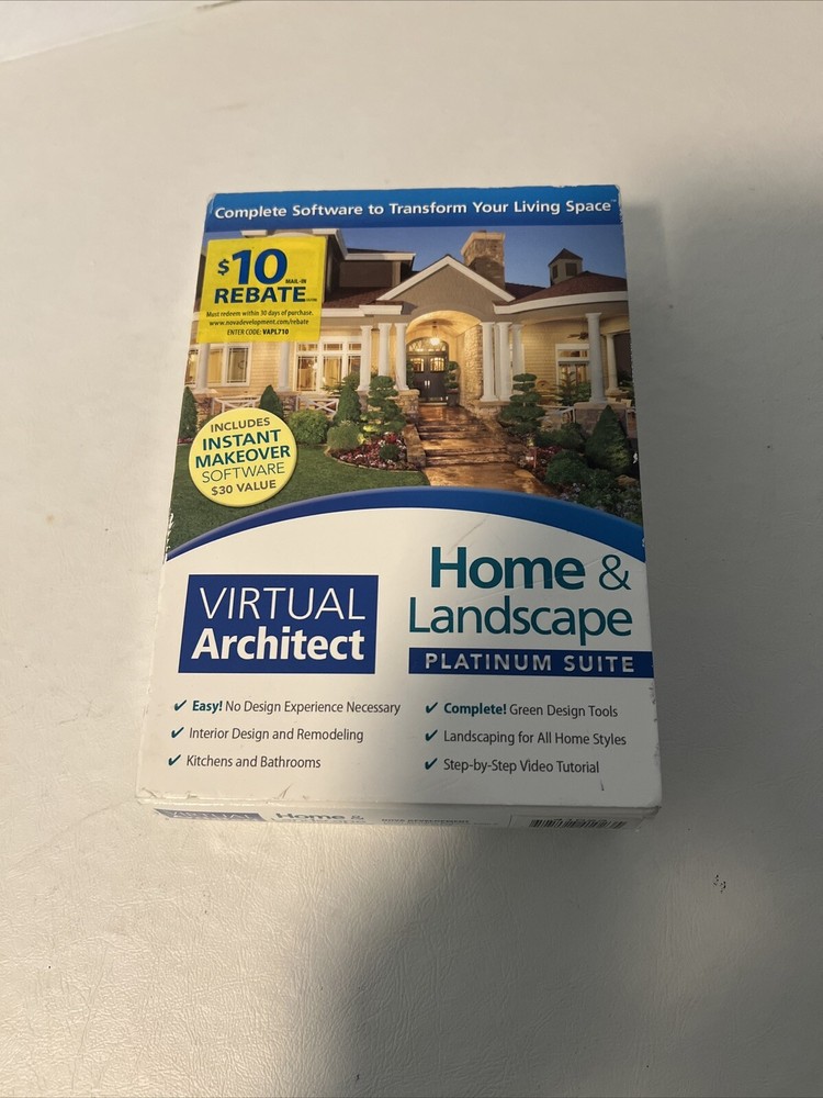 Virtual Architect Home & Landscape Platinum Suite