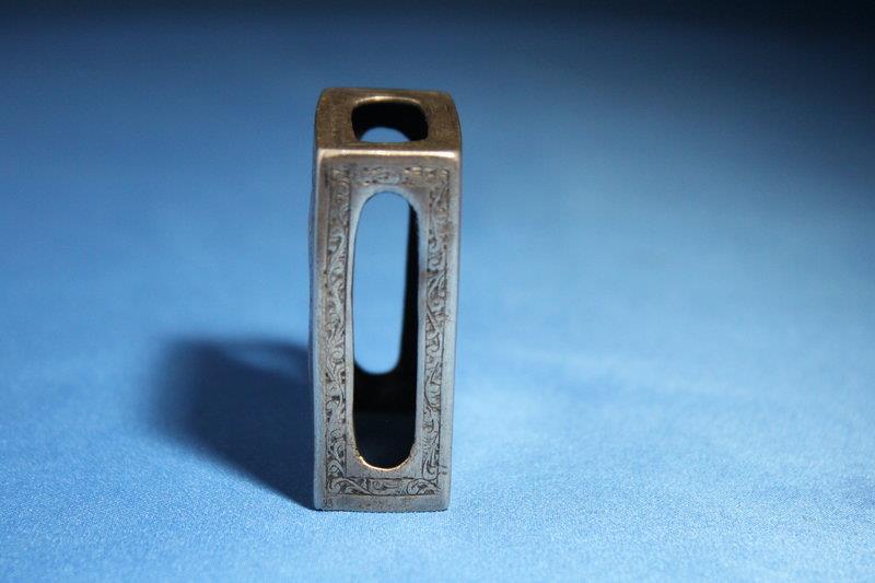 Antique Middle Eastern Silver Match Safe Box , 19th C.
