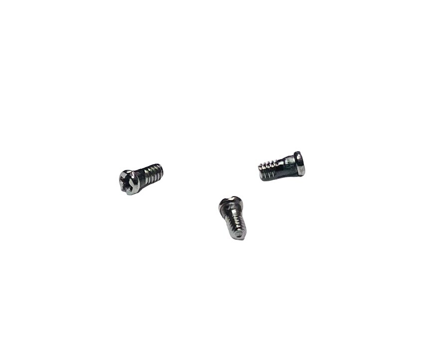 Ray Ban RB3565 Jack Silver Replacement Temple Hinge & Hold Lenses ring Screws
