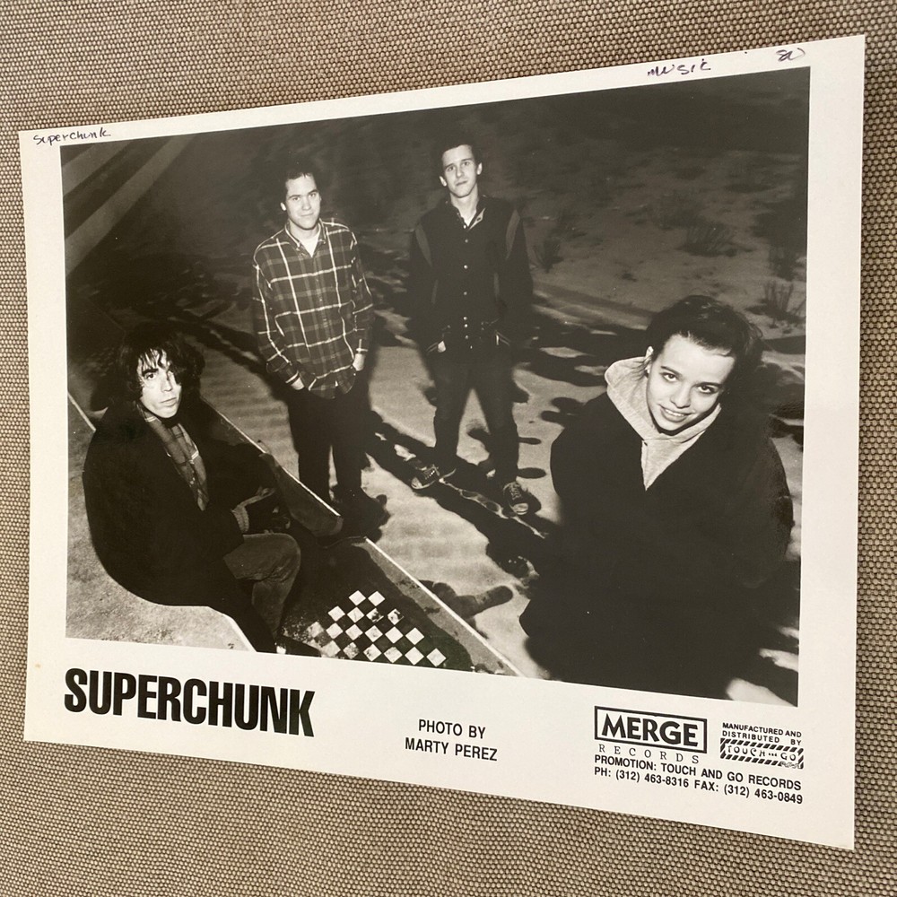 Superchunk Press Photo 8x10, See Description.
