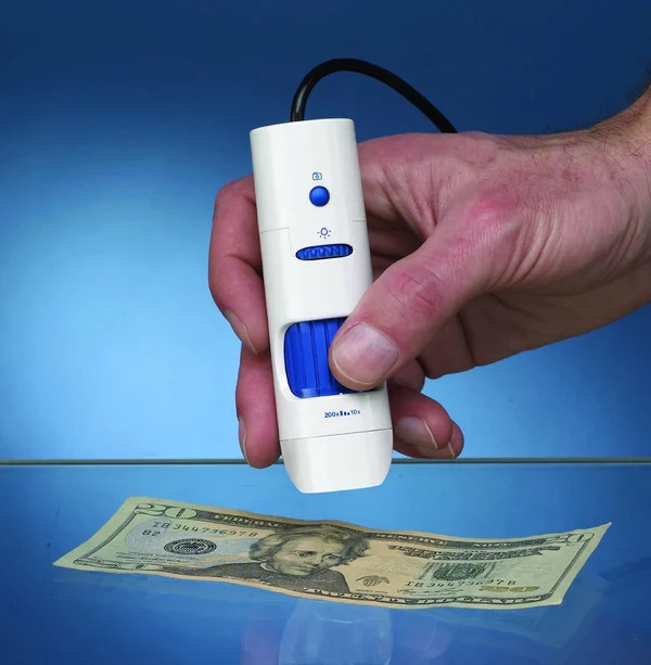 Luxo Midas Handheld Digital Microscope 1.3MP W/ Software, Polarizer, USB Camera