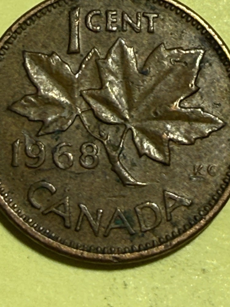 1968 Canada One Cent-Circulated