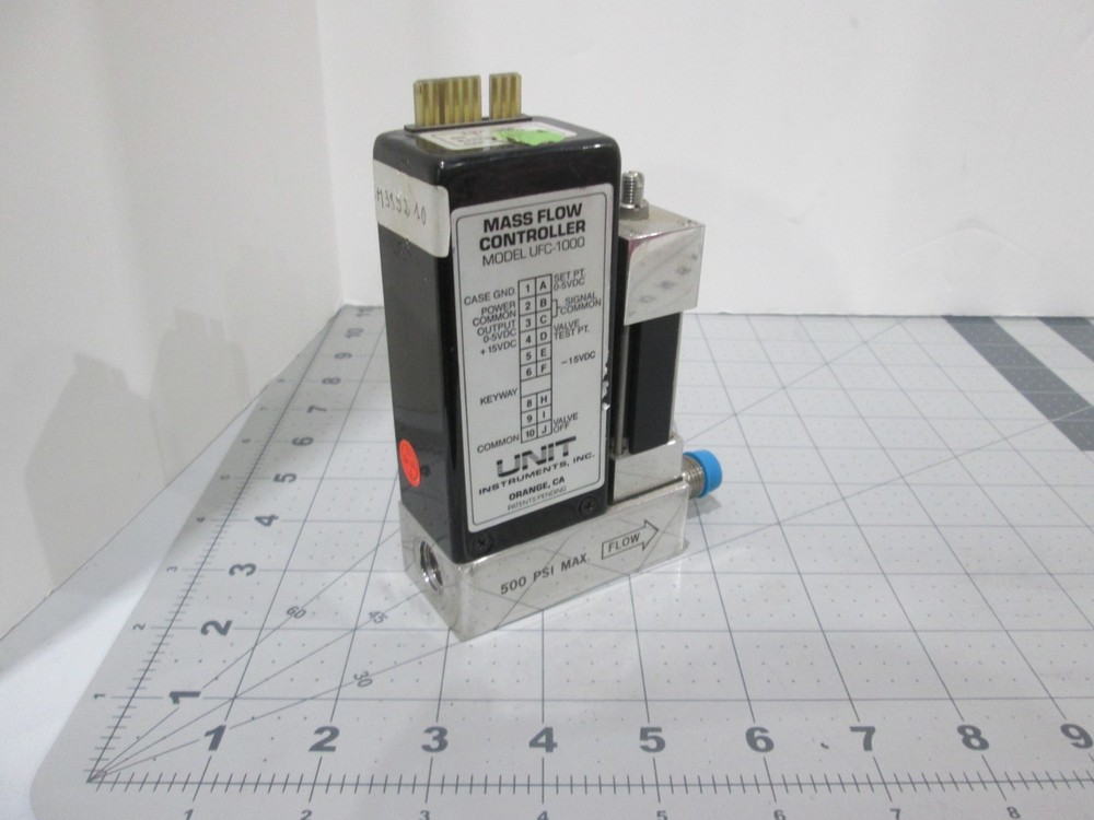 Unit, UFC-1000, Mass Flow Controller, SF6, 100 SCCM, Used
