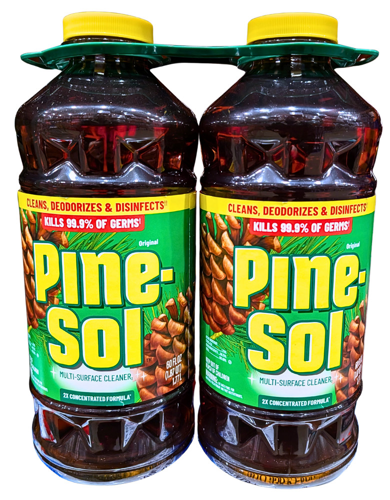 Pine-Sol Multi-Surface Cleaner 2X Concentrated Original 2 Count x 60 Fl Oz