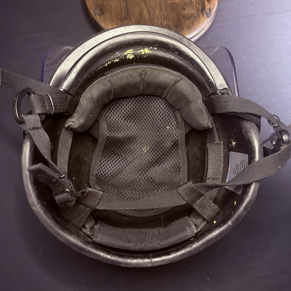 United Shield Helmet 3A (IIIA) (Size Medium) Removable Face Shield Bullet Proof