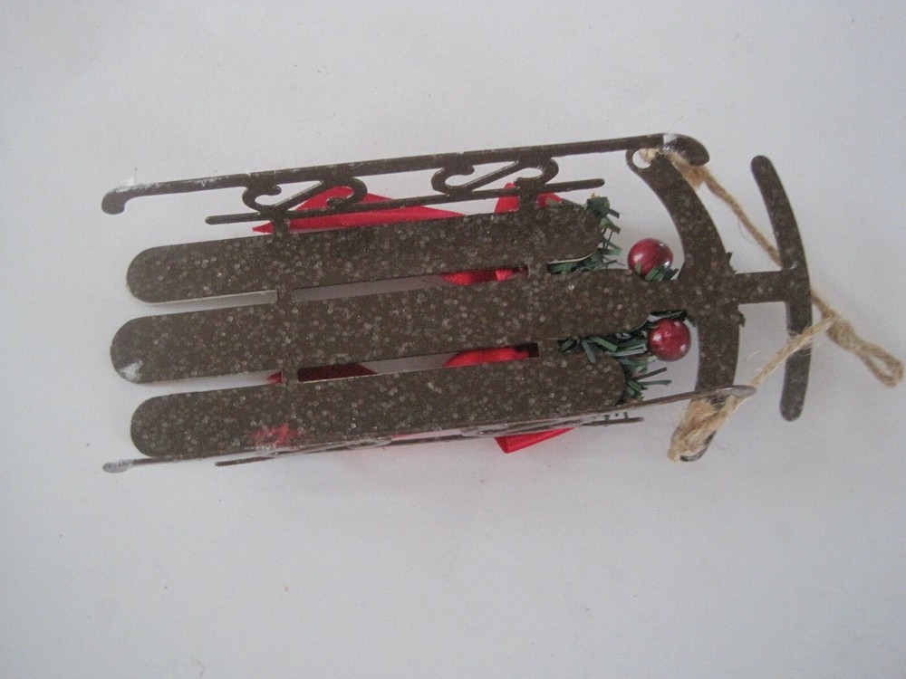 Metal December 25 Sled