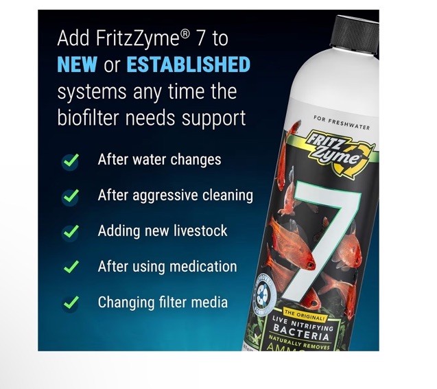 Fritz Aquatics Zyme 7 Ammonia & Nitrate 16 Oz