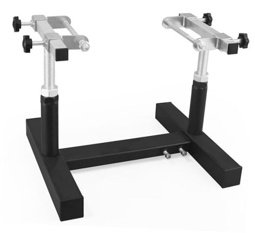 YHMOTO Heavy Duty Adjustable Motorcycle Engine Stand for Car/Engine