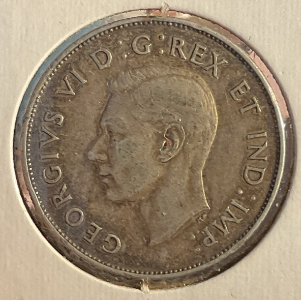 1943 Canadian Silver 50 Cent