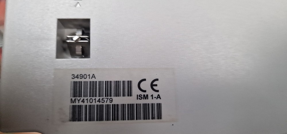 Agilent - Keysight 34970A data acquisition switch unit with Channel Module 34901