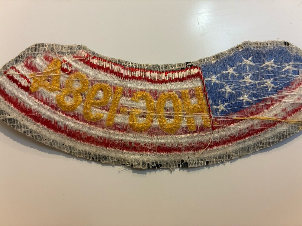 RARE 1984 HOG Harley Davidson Owners Group Notched Patch Badge
