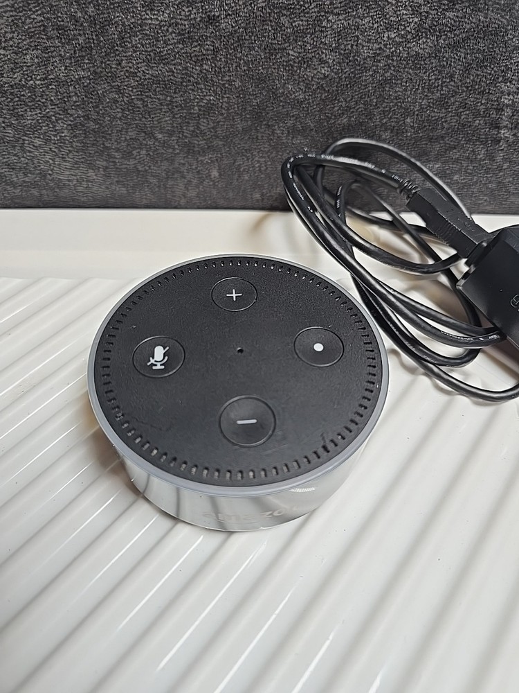 Amazon Echo Dot 2nd Generation Smart Speaker Black, RS03QR, Alexa Device