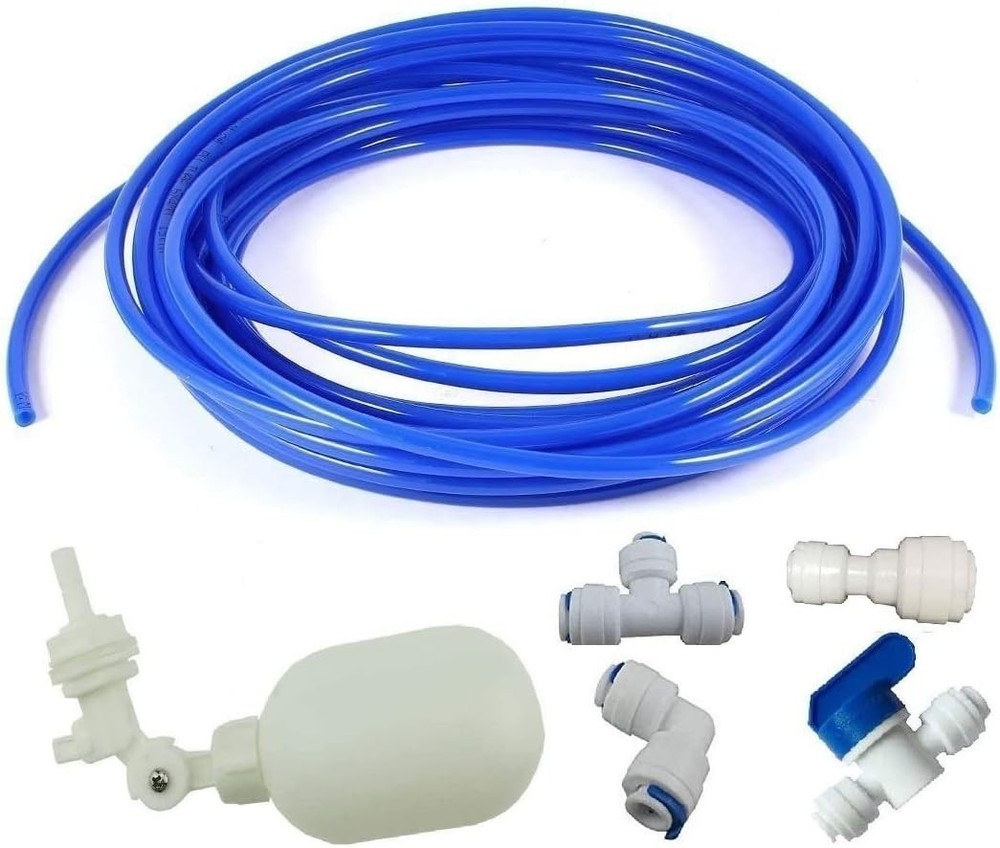 Reverse osmosis float valve kit water system